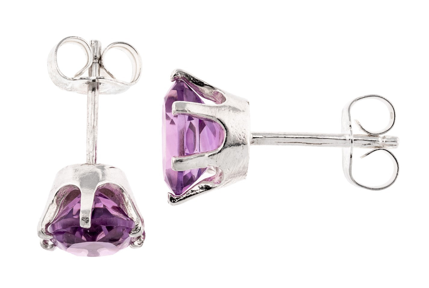 Beautiful Brazilian Amethyst Earrings.