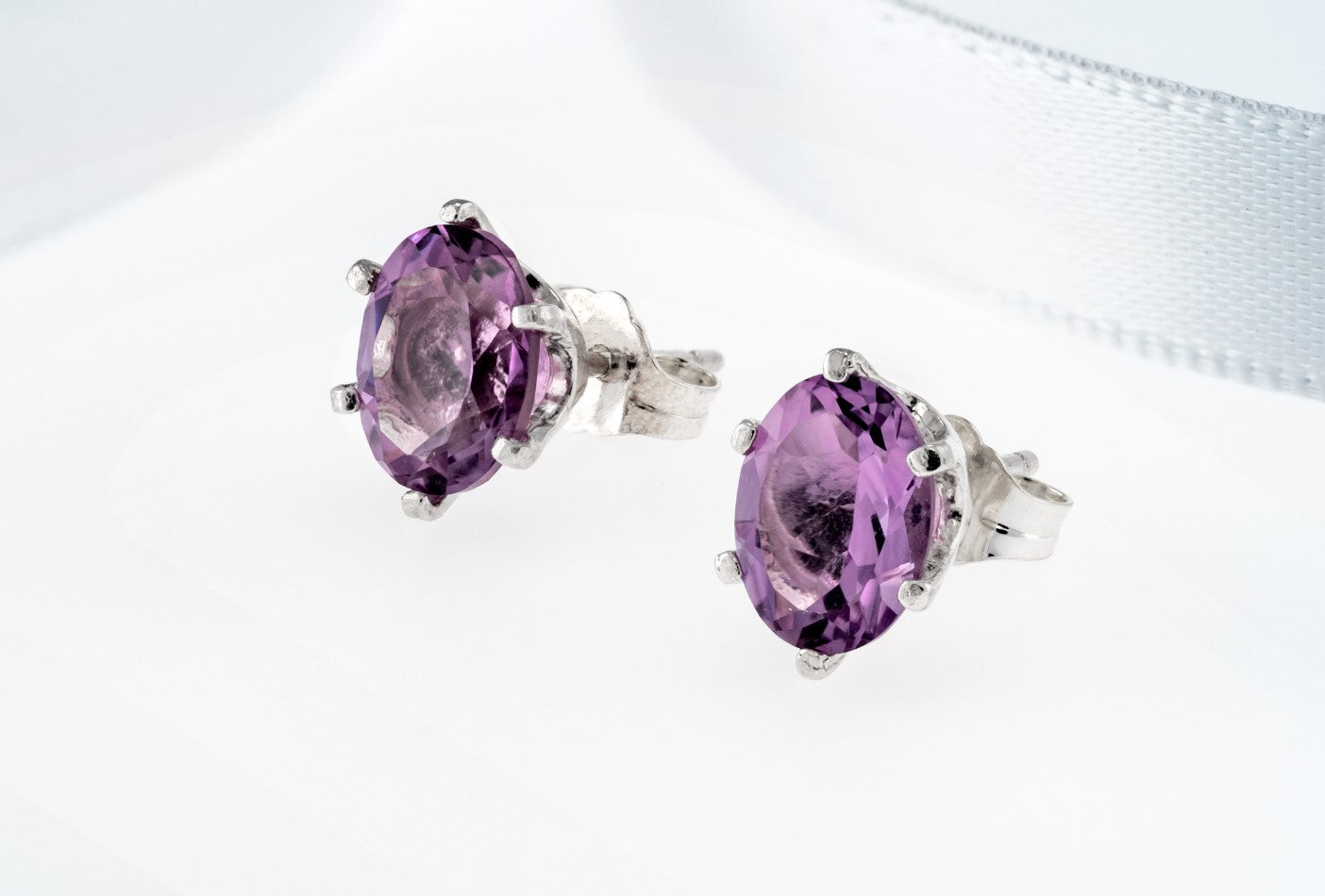 Beautiful Brazilian Amethyst Earrings.