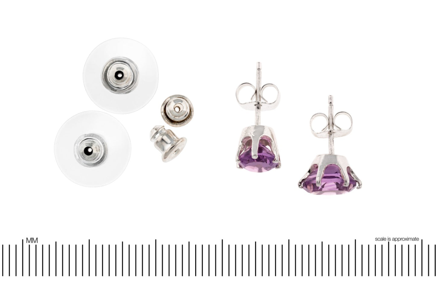 Beautiful Brazilian Amethyst Earrings.