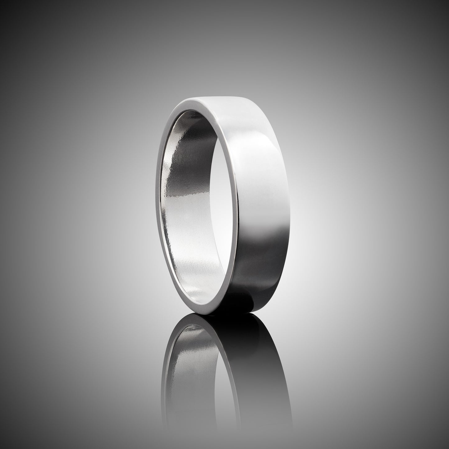 Premium Sterling Silver Band.  Great as a wedding band substitute when traveling.  6mm wide, polished DeOx sterling silver.