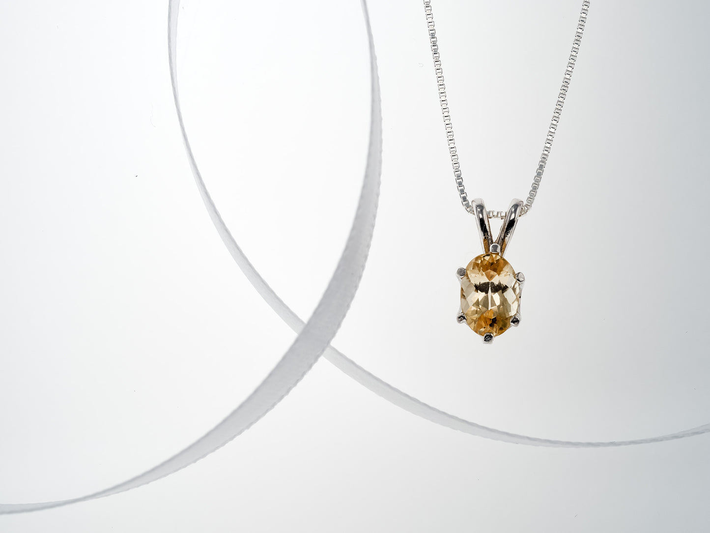 Authentic precious topaz pendant necklace. Ouro Preto, Brazil origin. 6x4mm oval Imperial Topaz. Sterling silver pendant.